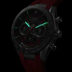 TAG Heuer Carrera Chronograph Extreme Sport Red Dial, 44mm New