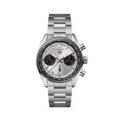 TAG Heuer Carrera Chronograph White Dial, 39mm