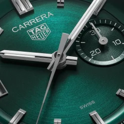 TAG Heuer Carrera Chronograph Green Dial, 39mm Best