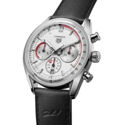 TAG Heuer Carrera Chronosprint x Porsche White Dial Watch, 42mm Online