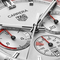 TAG Heuer Carrera Chronosprint x Porsche White Dial Watch, 42mm Online