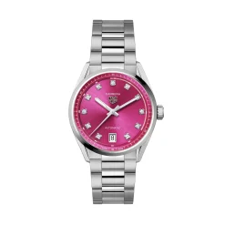 TAG Heuer Carrera Date Watch Pink Dial, 36mm Online