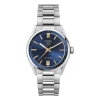 TAG Heuer Carrera Date Watch Steel Case Blue Dial Rose Gold Detailing, 36mm Sale