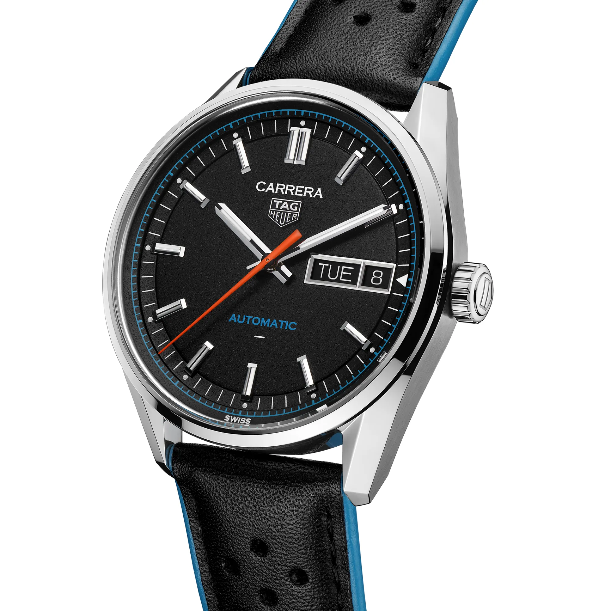 TAG Heuer Carrera Day-Date Black Dial Watch, 41mm Best