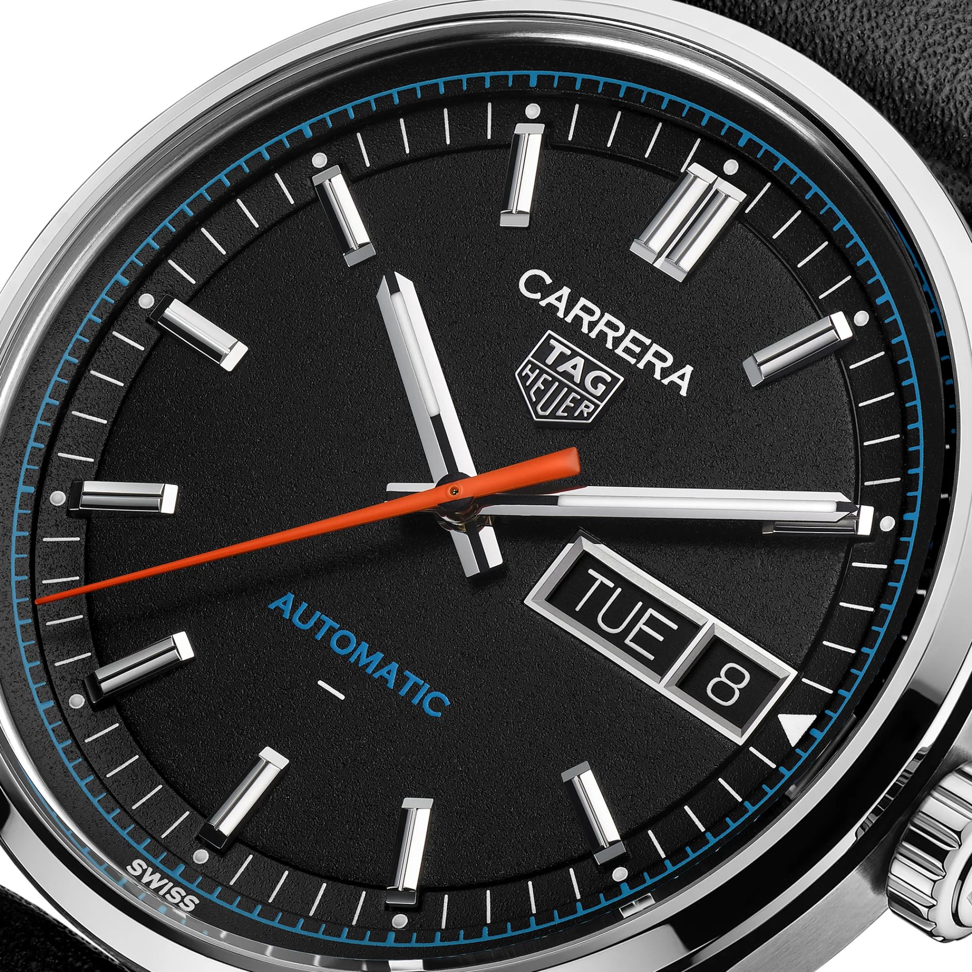 TAG Heuer Carrera Day-Date Black Dial Watch, 41mm Best