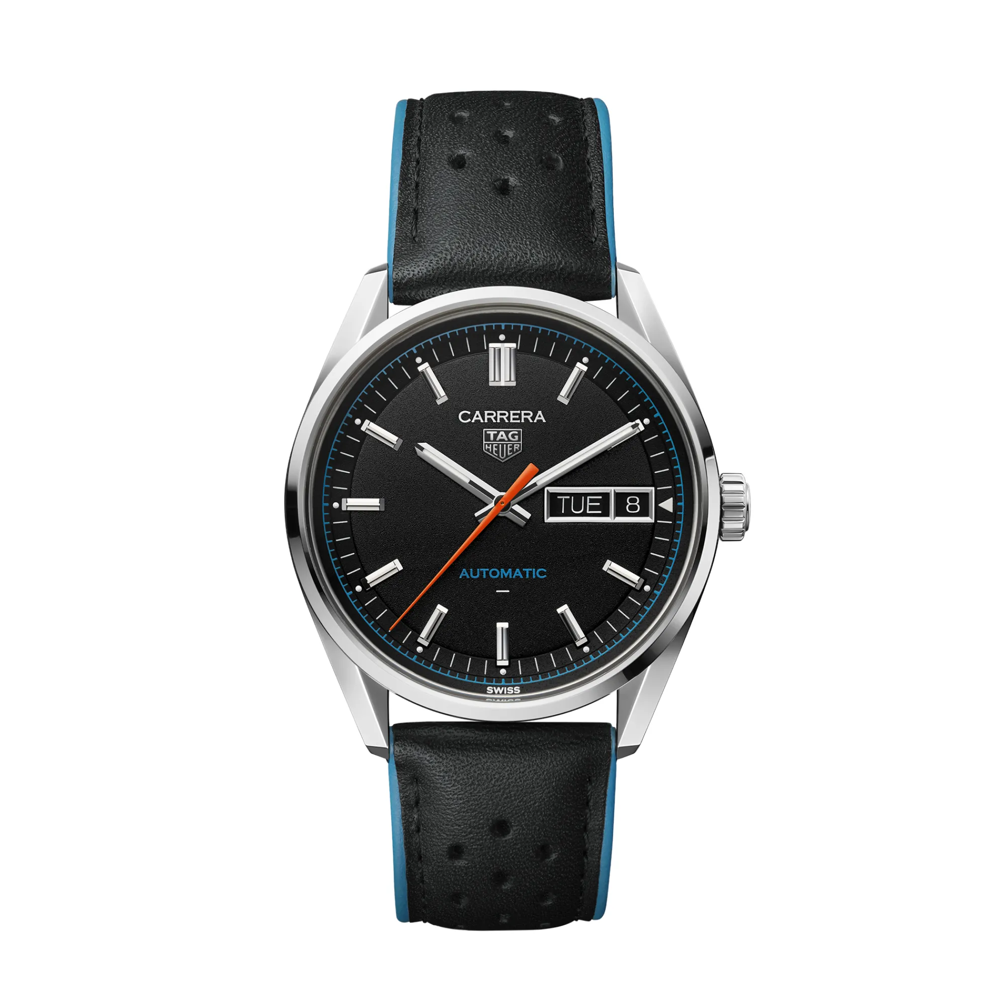 TAG Heuer Carrera Day-Date Black Dial Watch, 41mm Best