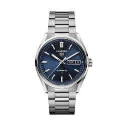 TAG Heuer Carrera Day-Date Blue Dial Watch, 41mm Hot