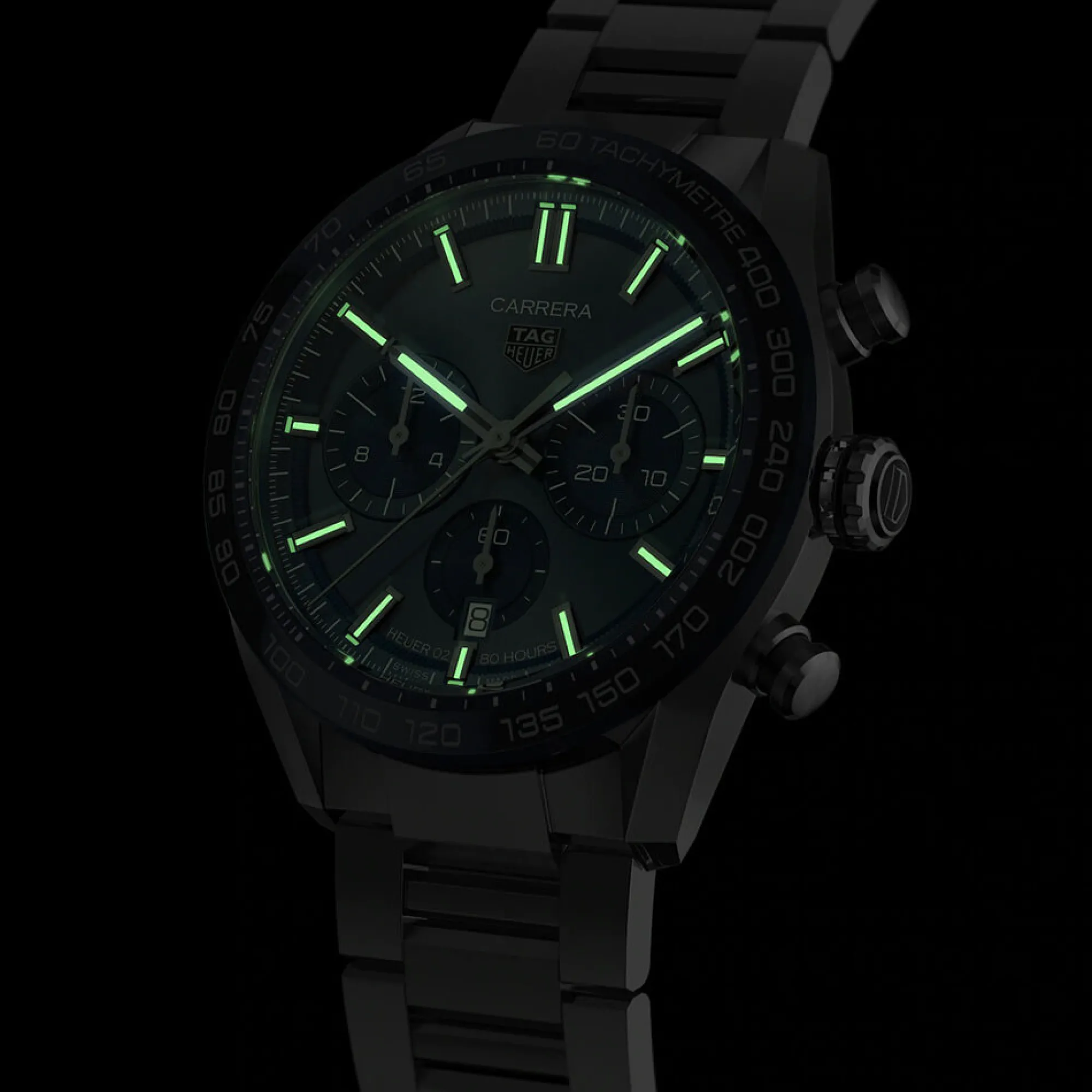 TAG Heuer Carrera Heuer 02 Automatic Mens Blue Steel Watch Clearance