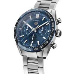 TAG Heuer Carrera Heuer 02 Automatic Mens Blue Steel Watch Clearance