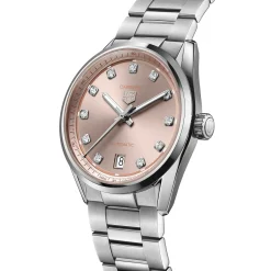 TAG Heuer Carrera Pink Dial Watch, 36mm Online