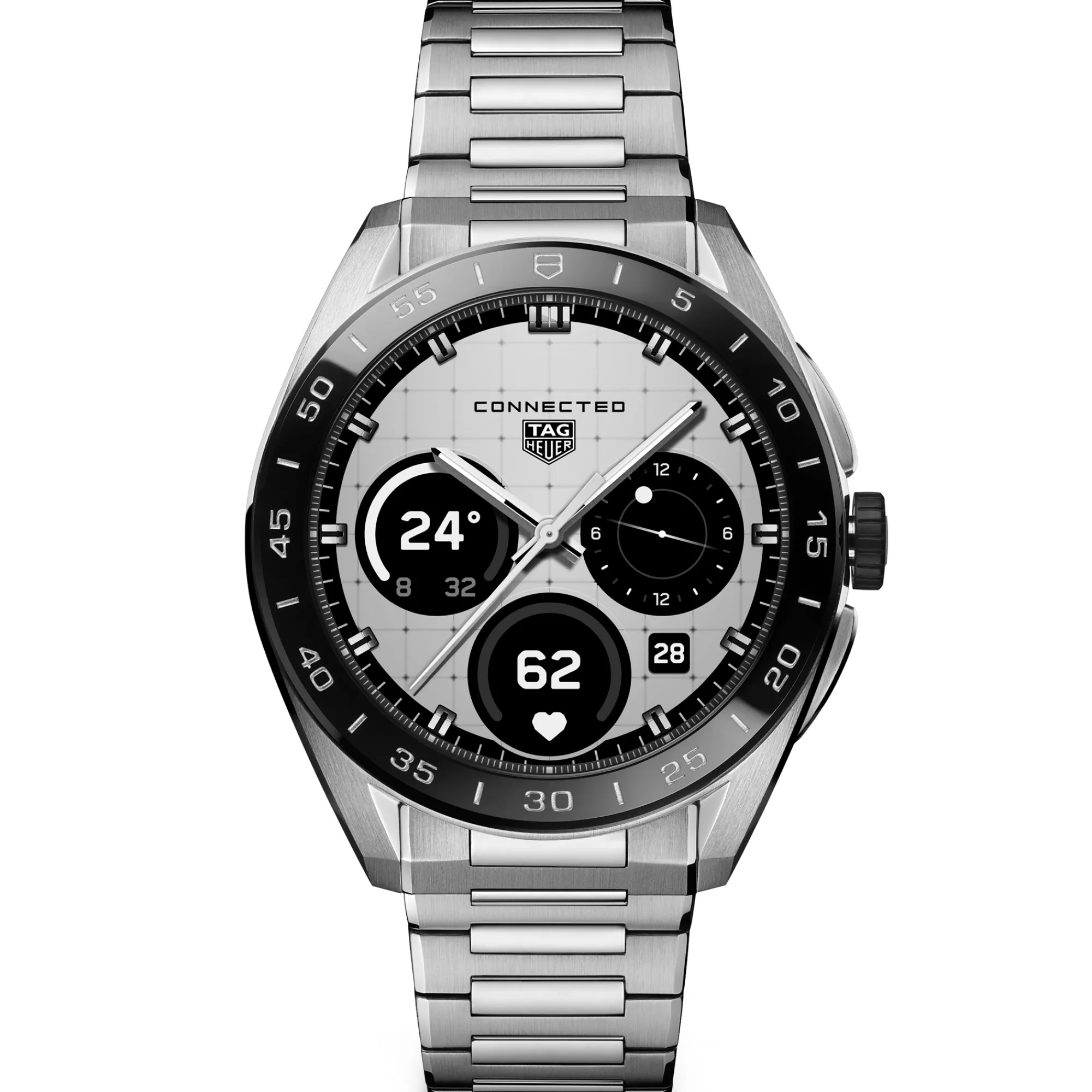 TAG Heuer Connected Calibre E5 Gray Dial Watch, 45mm Clearance