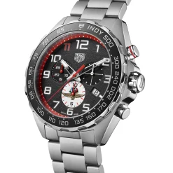 TAG Heuer Formula 1 Chronograph x Indy 500 Black Dial Watch, 43mm Hot