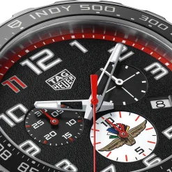 TAG Heuer Formula 1 Chronograph x Indy 500 Black Dial Watch, 43mm Hot