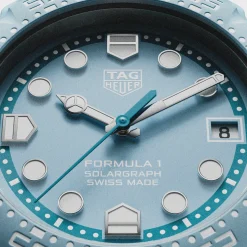 TAG Heuer Formula 1 Solargraph Blue Dial Watch, 38mm Discount