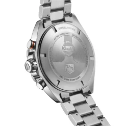 TAG Heuer Formula 1 X Gulf Watch Steel Case Blue Multi-Colored Dial, 43mm New