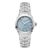 TAG Heuer Link Quartz Ladies Grey Blue Steel Watch