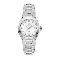 TAG Heuer Link Quartz Ladies Mother of Pearl Steel Watch Best