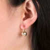 Toscano Ball Earrings 14K New