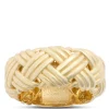 Toscano Basket Weave Ring, 14K Yellow Gold, Size 7.0 Discount