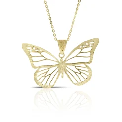 Toscano Butterfly Necklace 14K Sale