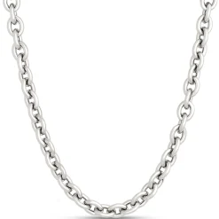 Toscano Classic Forzantina Link Necklace, Sterling Silver Clearance