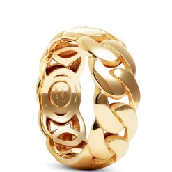Toscano Cuban Link Ring, 14K Yellow Gold Hot