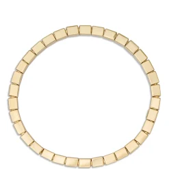 Toscano Cubic Stretchy Bracelet, 14K Yellow Gold Hot