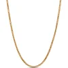Toscano Diamond Cut Round Franco Chain 14K, 24" Outlet