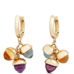 Toscano Gemstone Dangle Earrings, 14K Yellow Gold Online