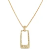 Toscano Hammered Door Knocker Pendant Necklace, 14K Yellow Gold Sale