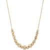 Toscano 18-Inch Center Beaded Necklace, 14K Yellow Gold Hot