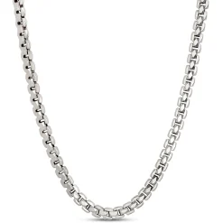 Toscano 24-Inch Diamante Link Necklace, 14K White Gold Online