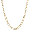 Toscano 18-Inch Double Wire Gold Link Necklace, 14K Yellow Gold Discount