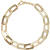 Toscano 7.5 Inch Flat Link Bracelet, 14K Yellow Gold