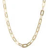 Toscano 18-Inch Flat Link Necklace, 14K Yellow Gold Best