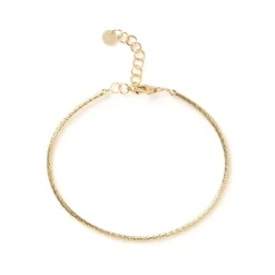 Toscano 7-Inch Flexy Wire Bracelet, 14K Yellow Gold Sale