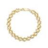 Toscano 8-Inch Granchio Link Bracelet, 14K Yellow Gold Sale