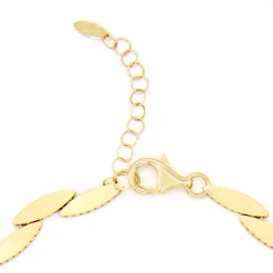 Toscano 18-Inch Marquise-Shaped Links Necklace, 14K Yellow Gold Clearance