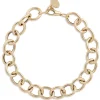 Toscano 7.5-Inch Oval Link Bracelet, 14K Yellow Gold