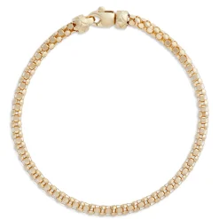 Toscano 7.5-Inch Popcorn Link Bracelet, 14K Yellow Gold Outlet