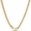 Toscano 18-Inch Popcorn Link Necklace, 14K Yellow Gold Online
