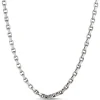Toscano 24-Inch Rolo Necklace, 14K White Gold Outlet