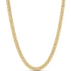 Toscano 24-Inch Tight Link Curb Necklace, 14K Yellow Gold Online