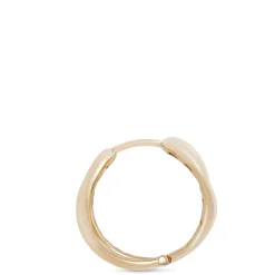 Toscano Infinity Hoop Earrings, 14K Yellow Gold Hot