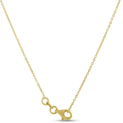 Toscano Italian-Crafted Circle Pendant Necklace, 14K Yellow Gold Best