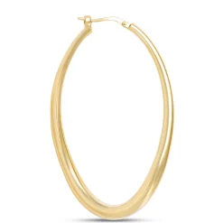 Toscano Large Oval Hoops, 14K Yellow Gold Discount