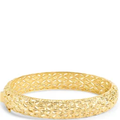 Toscano Lattice Bangle, 14K Yellow Gold Sale