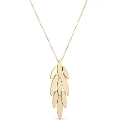 Toscano Marquise Cluster Pendant, 14K Yellow Gold Outlet
