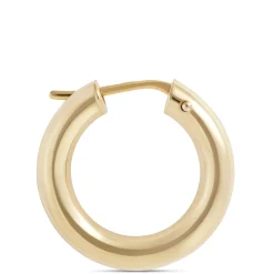 Toscano 21MM Round Hoop Earrings, 14K Yellow Gold Best