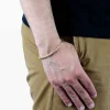 Toscano Round Brick Link Bracelet 14K Hot